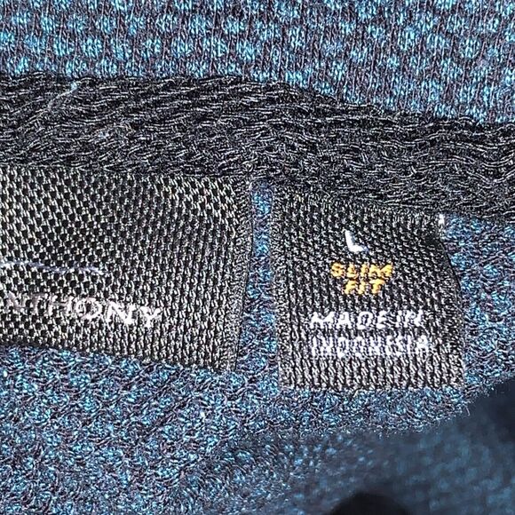 Men’s LARGE Slim Fit Blue Marc Anthony Jacket - Picture 9 of 9